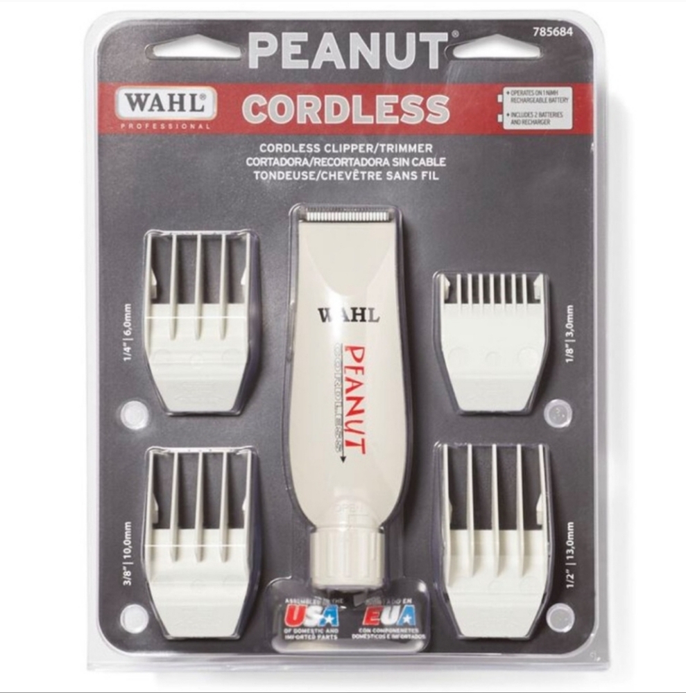 Wahl peanut cordless clipper and trimmer